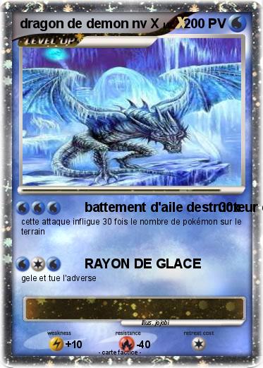 Pokemon dragon de demon nv X