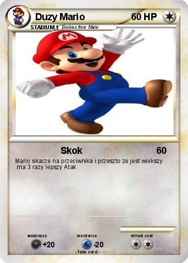 Pokemon Duzy Mario