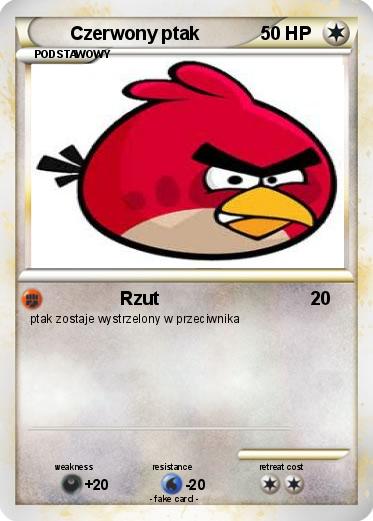 Pokemon Czerwony ptak