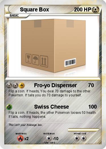 Pokemon Square Box