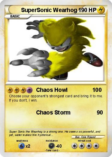 Pokemon SuperSonic Wearhog