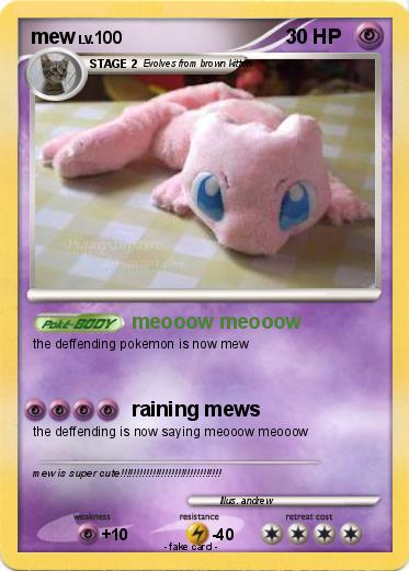 Pokemon mew