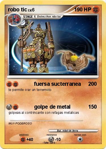 Pokemon robo tic