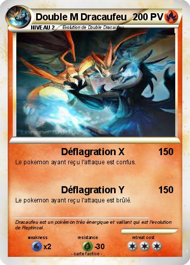 Pokemon Double M Dracaufeu