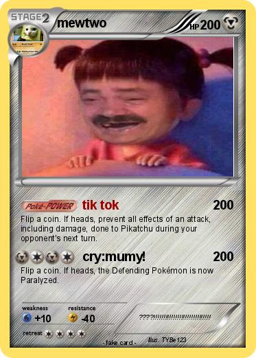 Pokemon mewtwo