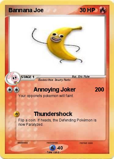 Pokemon Bannana Joe