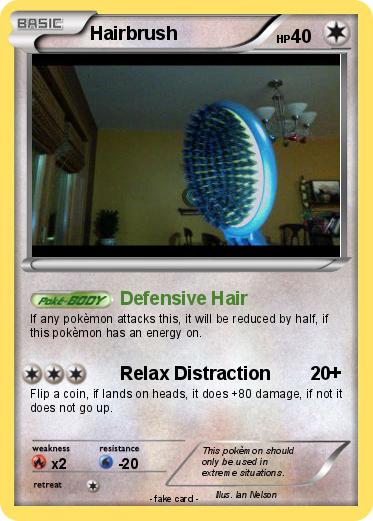 Pokemon Hairbrush