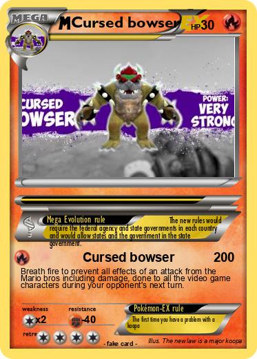 Pokemon Cursed bowser