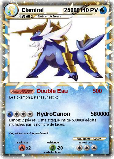Pokemon Clamiral             25000