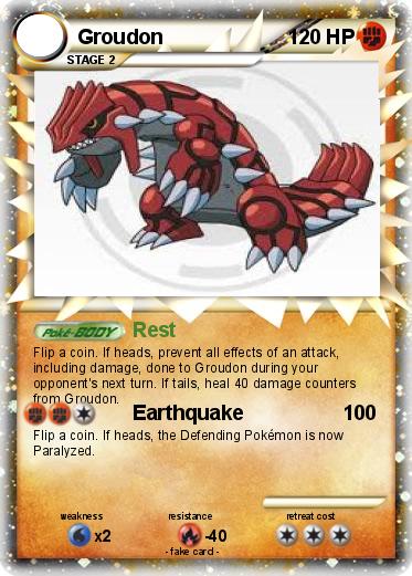 Pokemon Groudon
