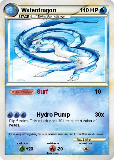 Pokemon Waterdragon