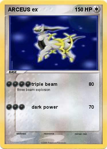 Pokemon ARCEUS ex