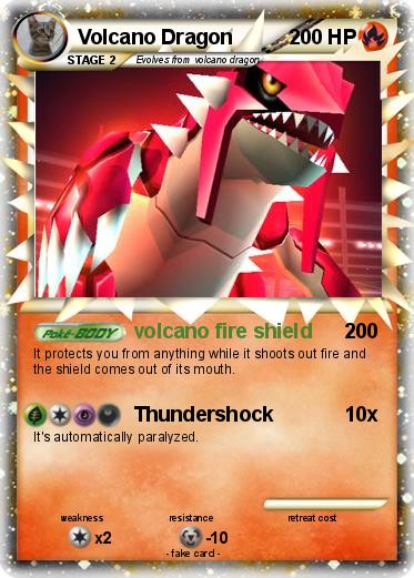 Pokemon Volcano Dragon