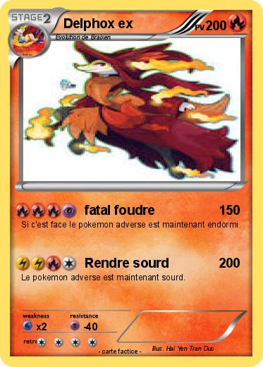 Pokemon Delphox ex