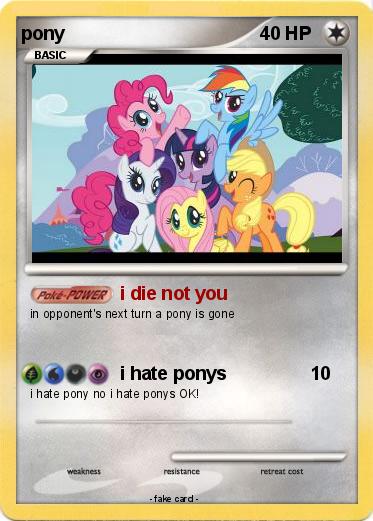Pokemon pony