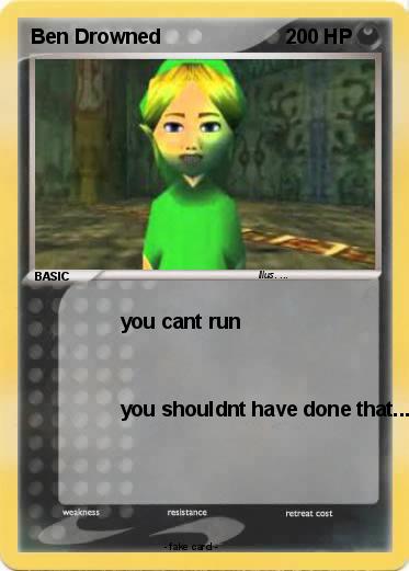 Pokemon Ben Drowned