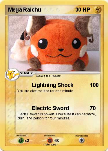 Pokemon Mega Raichu