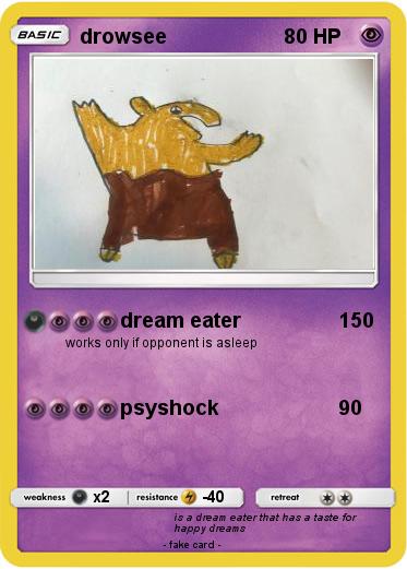 Pokemon drowsee