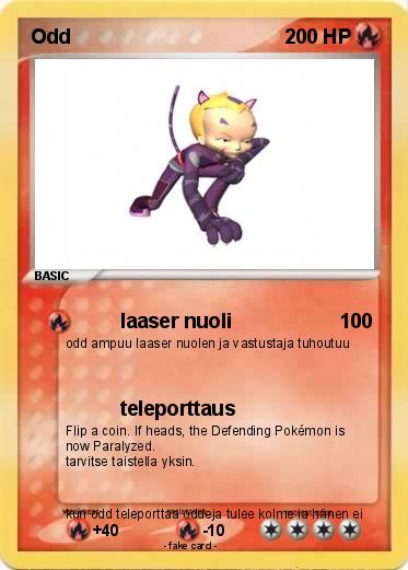 Pokemon Odd