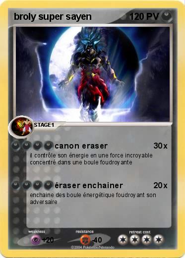 Pokemon broly super sayen 
