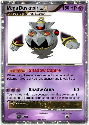 Pokemon Mega Dusknoir