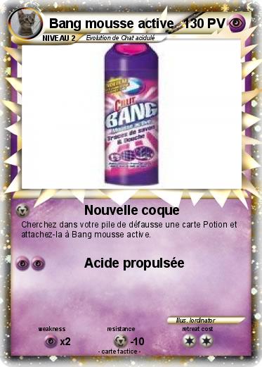Pokemon Bang mousse active