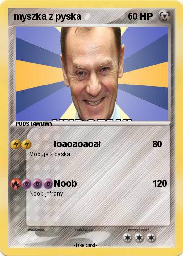 Pokemon myszka z pyska