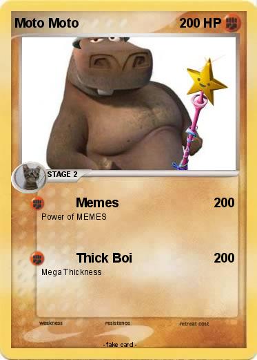 Pokemon Moto Moto