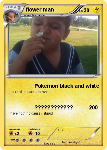 Pokemon flower man