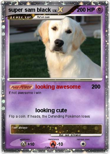 Pokemon super sam black