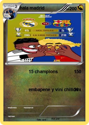 Pokemon hala madrid