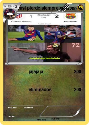 Pokemon asi pierde siempre xd