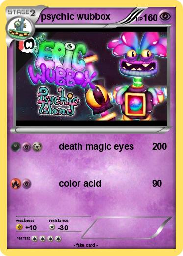 Pokemon psychic wubbox