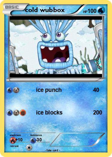 Pokemon cold wubbox