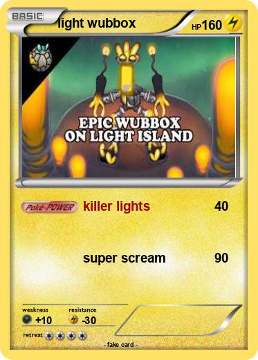 Pokemon light wubbox