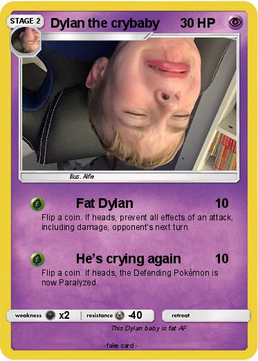 Pokemon Dylan the crybaby