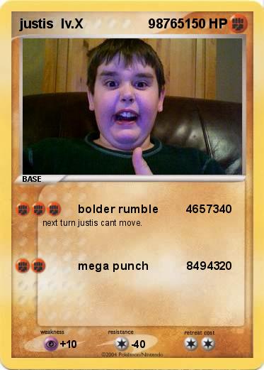 Pokemon justis  lv.X                  98765