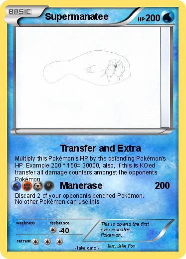 Pokemon Supermanatee