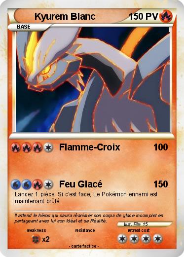 Pokemon Kyurem Blanc