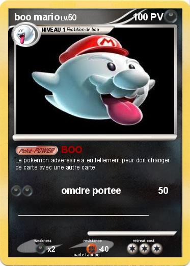 Pokemon boo mario