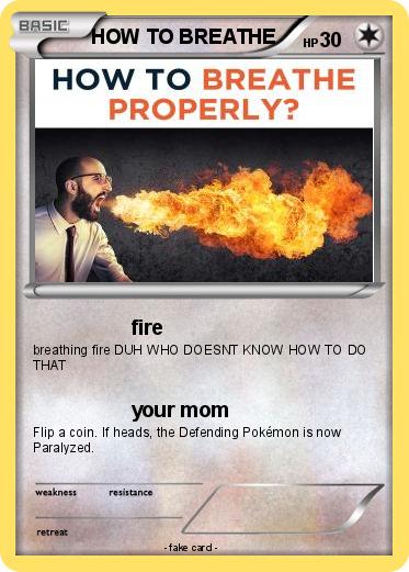 Pokemon HOW TO BREATHE