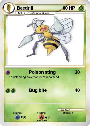 Pokemon Beedrill