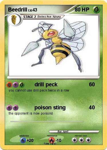 Pokemon Beedrill