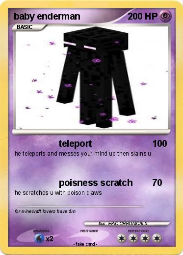 Pokemon baby enderman