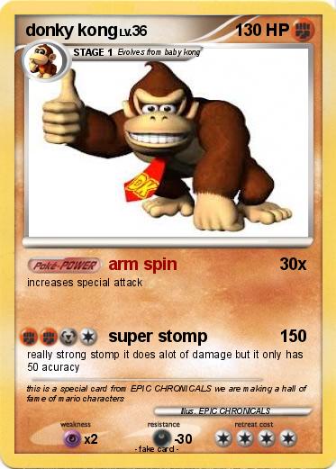 Pokemon donky kong