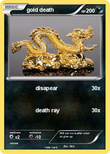 Pokemon gold death