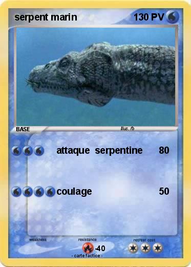 Pokemon serpent marin