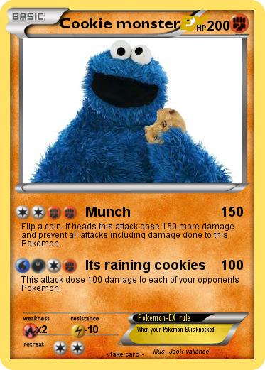 Pokemon Cookie monster
