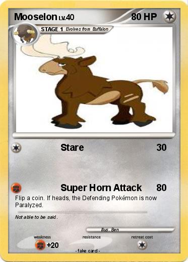 Pokemon Mooselon