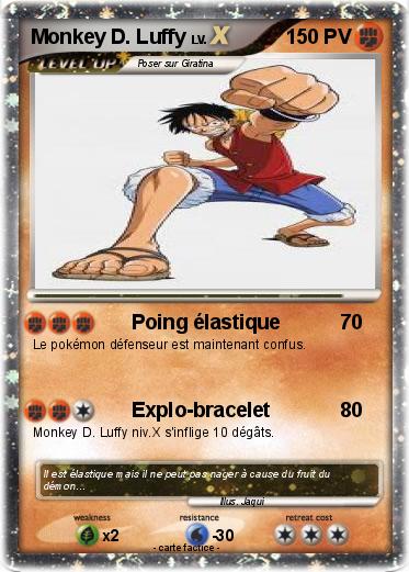 Pokemon Monkey D. Luffy